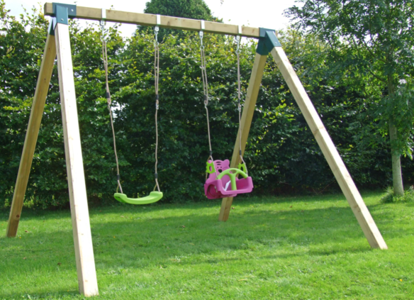Red Taimani Deluxe Children Swing Seat.